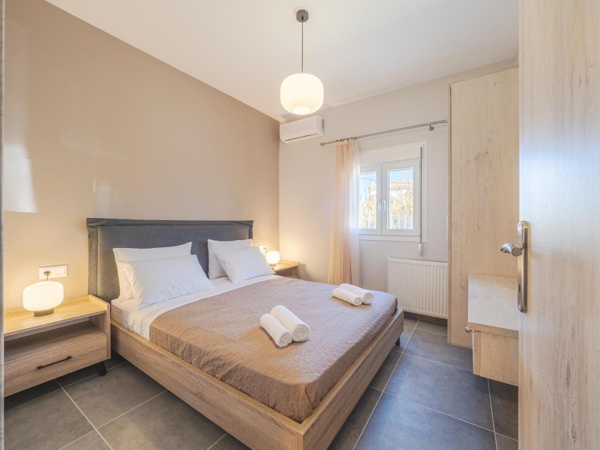M&K - Maria'S Stylish Apartment Near Alykes Beach Corfu  Экстерьер фото